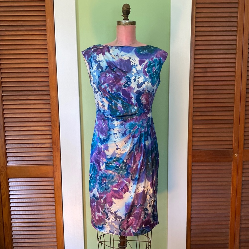 Floral Sheath Dress